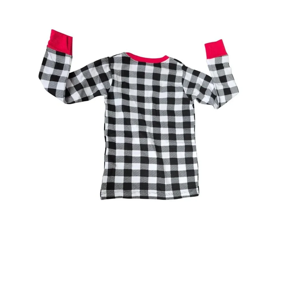Buffalo Plaid Pajama Set By Family Tradition 8/10 - Picture 6 of 8